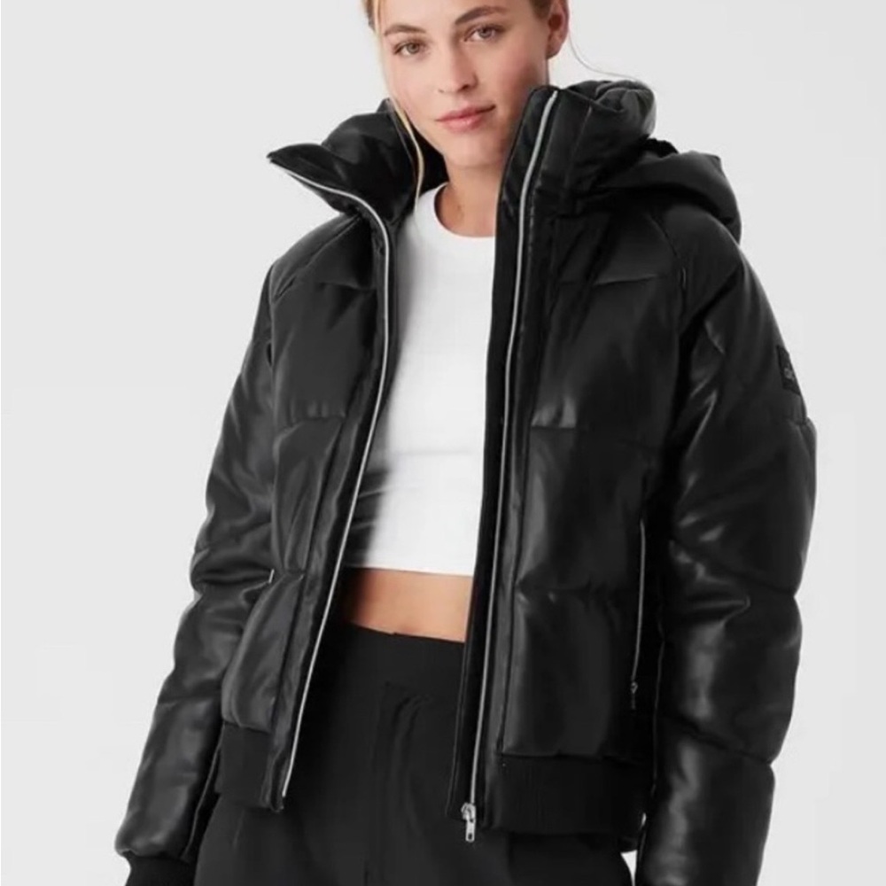 ALO Yoga Black Bomber Jacket